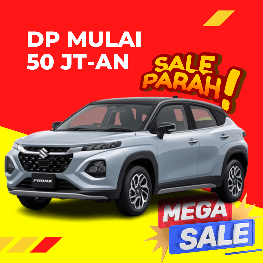 Sale Suzuki Tangerang Selatan Bintaro - Harga Fronx Mulai 170 Jutaan - Kredit DP 50 Jutaan